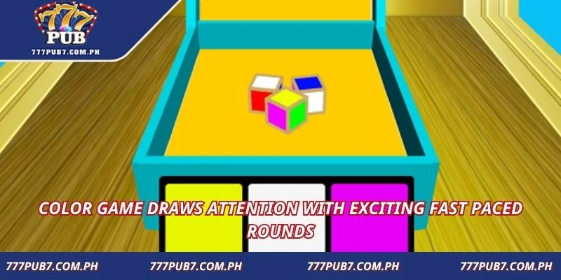 Color Game draws attention with exciting fast paced rounds