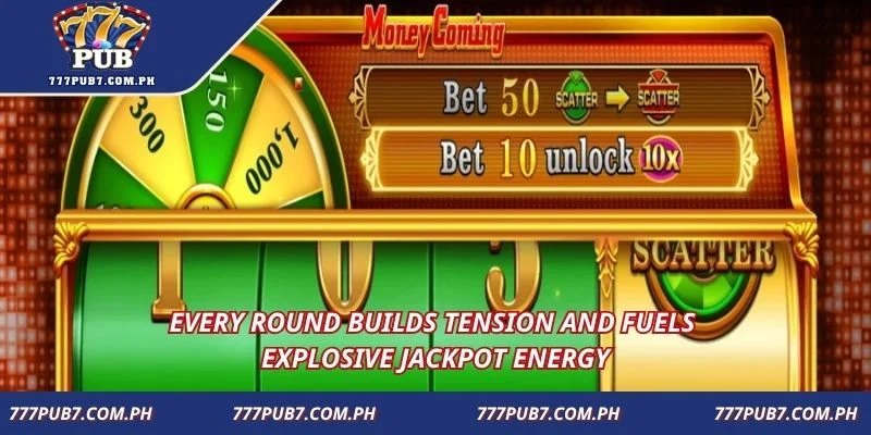 Every round builds tension and fuels explosive jackpot energy