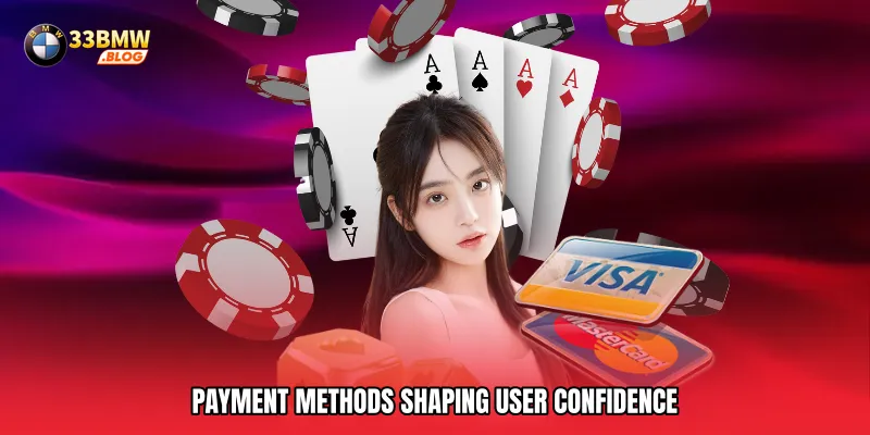 Payment methods shaping user confidence
