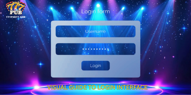 Visual Guide to Login Interface